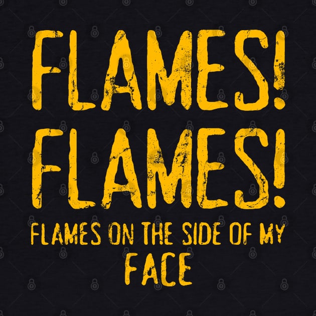 flames on the side of my face by Gpumkins Art